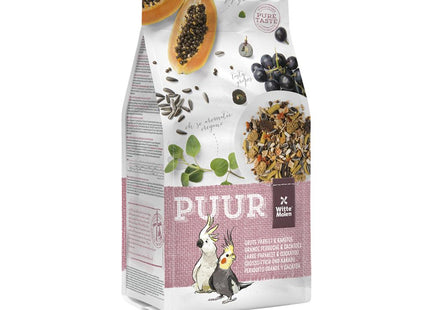 Witte Molen Puur Grosssittich + Kakadu Pellets - hochwertiges Futter für Grosssittiche und Kakadus