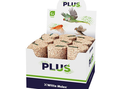 Witte Molen Mineralblock klein/fein – feiner Mineralblock weiss