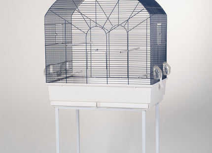 Blauer Vogelheim-Keramiktopf von Domus Molinari - Mary-Kollektion