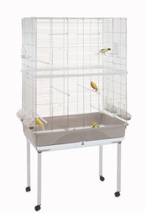 Verzinkter Anthrazit iMac-Tisch mit Doppelmonitor-Halterung