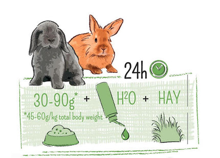 Witte Molen Puur Kaninchen Junior Alleinfutter