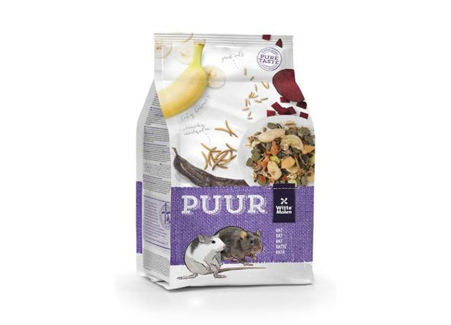 Witte Molen Puur Ratte Alleinfutter - Hochwertiges Rattenfutter mit natürlichen Zutaten