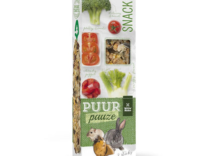 Witte Molen PUUR Sticks Brokkoli Tomate 2 Stk 110 g