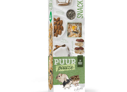 Witte Molen Puur Sticks Mandel Erdnuss Nager 2 Stk 110 g