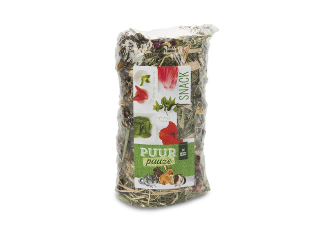 Witte Molen Puur Heurolle Hibiskus Minze Nager 200 g