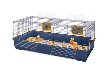 Imac Easy 140 Nagerkäfig - geräumiger und komfortabler Käfig für Nager mit einfacher Handhabung