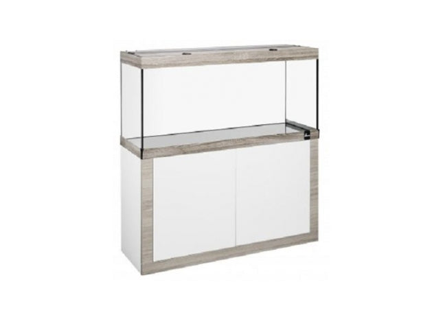 Aquarium-Set in eleganter Weisstüffel-Optik von Aquael