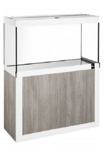 Aquarium-Set in edlem Trüffelweiss für stilvolle Unterwasserwelten