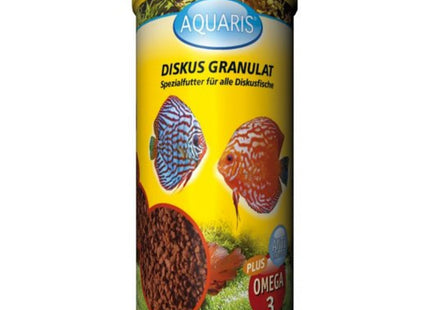 Aquaris - Diskus Granulat, Aquarium Fischfutter 250 ml