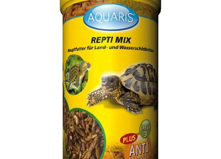 Aquaris Repti Mix ist ein hochwertiges Schildkrötenfutter für eine ausgewogene Ernährung