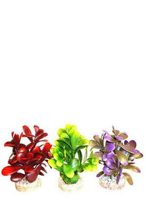 Sydeco PEEBLE PLANT 14 cm - künstliche Pflanze für Aquarien und Terrarien