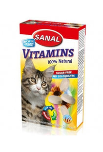 Sanal Katzen-Vitamine Leckerli für Katzen 50 g
