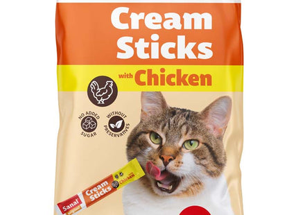 Sanal - Cat Cream Sticks mit Chicken 5x15g