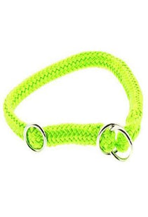 Dino - Halsband/Stoppwürger Poly., neongrün