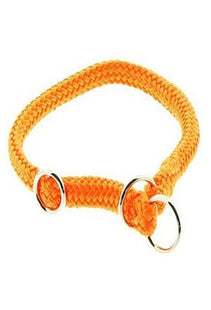 Dino - Halsband/Stoppwürger Poly., neonorange