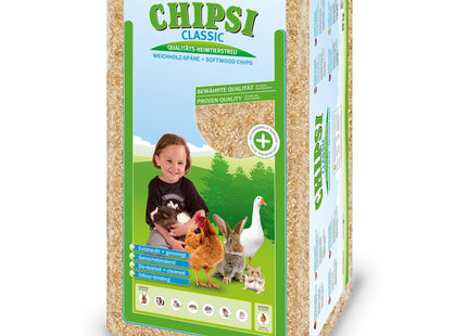 CHIPSI – Classic Hobelspäne Kleintierstreu 3.2kg-20kg