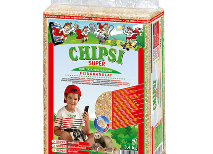 CHIPSI - Super Feingranulat, Kleintierstreu 3.4kg - 24kg