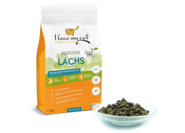 Bellfor Katze Trockenfutter Lachs 1.2kg