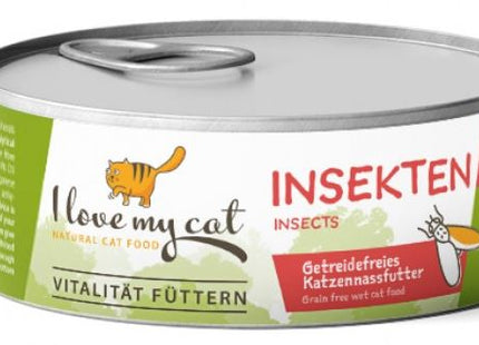 Bellfor Katze Nassfutter Insekten - 100g, getreidefrei