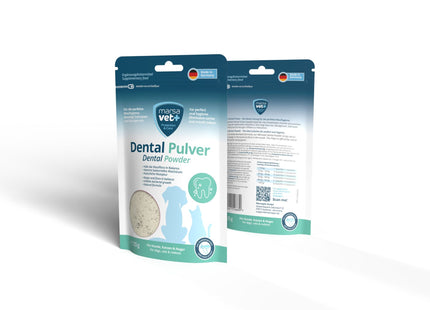 Bellfor MarsaVet Dental Pulver - 125g natürlich