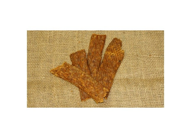 Bellfor Snacks mit Truthahn Fleischstreifen - hochwertige Leckerlis für Hunde, 100 g