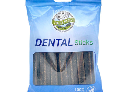 Bellfor Dental-Sticks für Hunde, 100 g - Zahnpflege Snacks für gesunde Zähne und frischen Atem