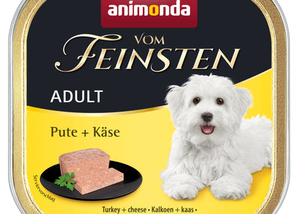 Animonda - Vom Feinsten Adult für Hunde, Pute+Käse 150g / 22Stk.