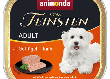 Animonda Vom Feinsten Adult mit Geflügel + Kalb – 22Stk. à 150g