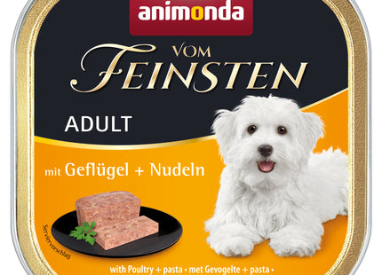 Animonda - Vom Feinsten Adult für Hudne, Geflüge+Nudeln 150g / 22Stk.