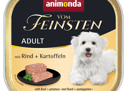 Animonda - Vom Feinsten Adult für Hunde, Rind+Kartoffeln 150g / 22Stk.