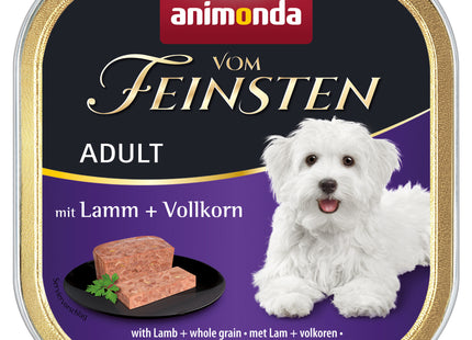 Animonda - Vom Feinsten Adult für Hunde, mit Lamm+Vollkorn 150g / 22Stk.