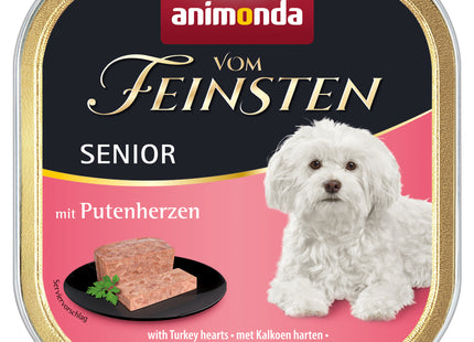 Animonda - Vom Feinsten Senior für Hunde, mit Putenherzen 150g / 22Stk.