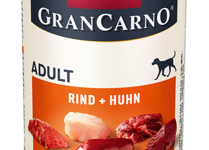 Animonda - GranCarno Adult für Hunde mit Rind + Huhn 400g + 800g / 6Stk.