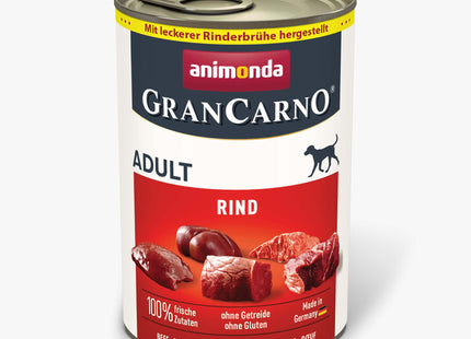 Animonda - GranCarno Adult für Hunde mit Rindfleisch pur 400g + 800g / 6Stk.