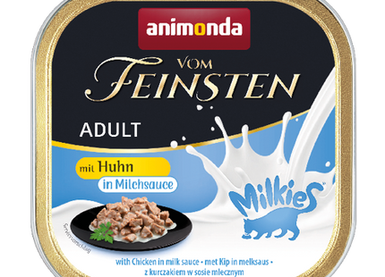 Animonda Vom Feinsten Adult – Huhn in Milchsauce – 32Stk. à 100g