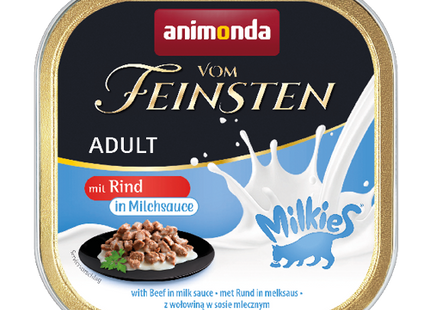 Animonda Vom Feinsten Adult – Rind in Milchsauce – 32Stk. à 100g