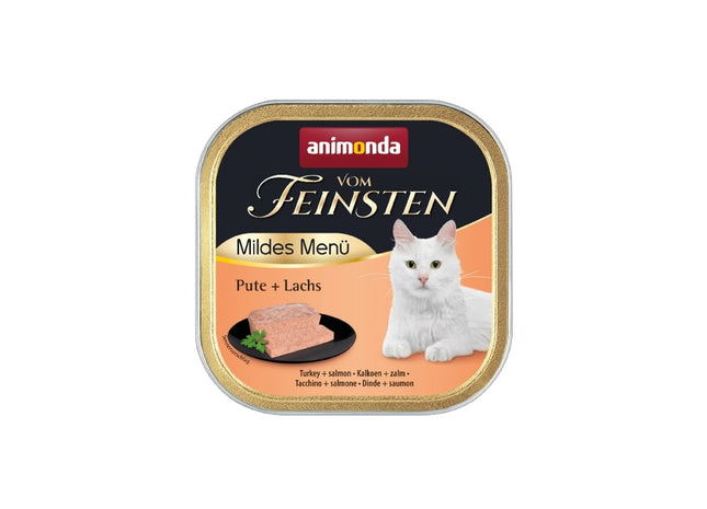 Animonda Vom Feinsten für kastrierte Katzen Pute und Lachs 32 Stück à 100 g