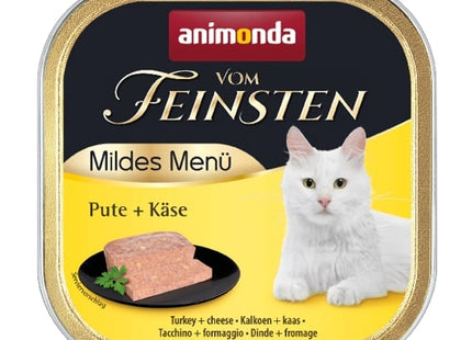 Animonda Vom Feinsten Adult - Pute + Käse – 32Stk. à 100g