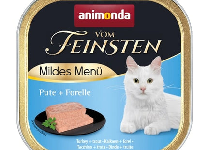 Animonda Vom Feinsten für kastrierte Katzen – Pute + Forelle – 32Stk. à 100g