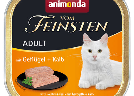 Animonda Vom Feinsten Adult – Geflügel + Kalb – 32Stk. à 100g