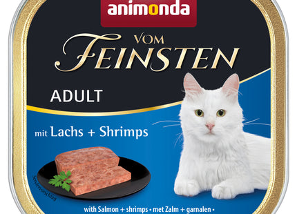 Animonda Vom Feinsten Adult – Lachs + Shrimps – 32Stk. à 100g