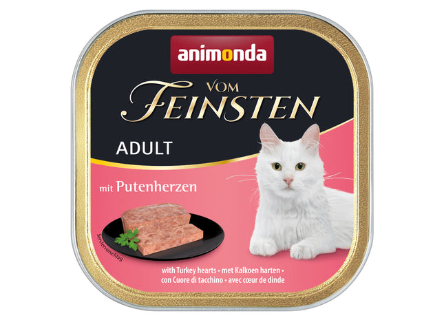 Animonda Katze Vom Feinsten Adult mit Putenherzen 32 Stück à 100g