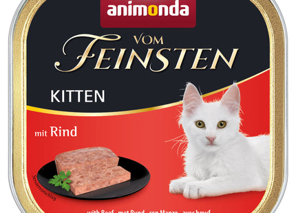 Animonda Vom Feinsten Kitten mit Rind – 32Stk. à 100g