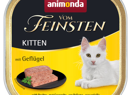 Animonda Vom Feinsten Kitten mit Geflügel – 32Stk. à 100g