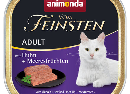 Animonda Vom Feinsten Adult – Huhn + Meeresfrüchte – 32Stk. à 100g