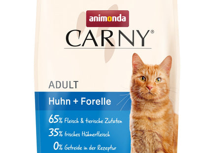 Animonda Carny Adult Trockenfutter mit Huhn & Forelle – 1,75 kg