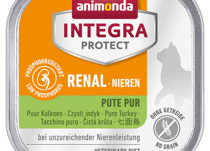 Animonda INTEGRA PROTECT Katzennassfutter Renal Pute 16Stk. à 100g