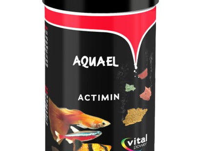 Aquael Acti Fish Food Actimin - feines Mikrofutter 10g