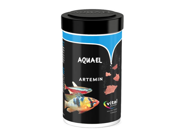 Aquael Acti Fish Food Artemin Multi - bunt, 250ml