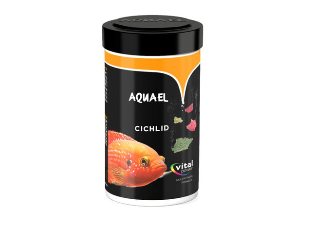 Aquael Acti Fish Food - Granulat für Cichliden 250ml